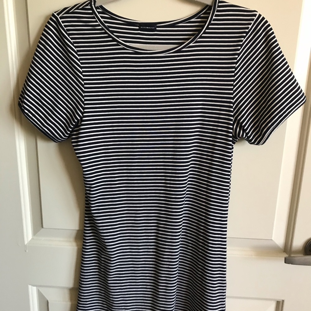 Striped Cotton Dress - Picture 2 of 3